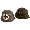 Image 1 : WWII THIRD REICH HUNGARIAN ARMY HELMET LOT OF 2