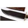 Image 3 : TWO HAND FORGED BOWIE KNIVES