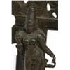 Image 4 : INDIAN BRONZE HINDU DIETY FIGURINES WITH STAND