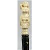Image 2 : EROTIC CARVED IVORY & MAHOGANY WALKING CANE