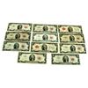 Image 3 : $138 FACE STAR SILVER $2 BILL CURRENCY LOT