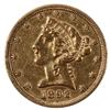 Image 1 : GOLD $5 HALF EAGLE LIBERTY 1892 COIN