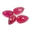 Image 2 : DEALERS LOT OF 4 AFRICAN FACETED RUBY BEADS-6.6CTW