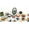 Image 3 : LARGE DEALERS LOT OF LADIES STERLING SILVER RINGS