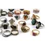 Image 4 : LARGE DEALERS LOT OF LADIES STERLING SILVER RINGS
