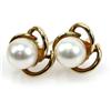 Image 2 : LADIES 14K YELLOW GOLD & PEARL JEWELRY SET