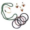 Image 1 : LADIES 14K GOLD & JADE ASIAN JEWELRY LOT
