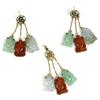 Image 2 : LADIES 14K GOLD & JADE ASIAN JEWELRY LOT