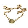 Image 1 : LADIES TIFFANY & CO 18K GOLD OVAL TAG CHOKER