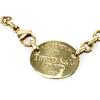 Image 2 : LADIES TIFFANY & CO 18K GOLD OVAL TAG CHOKER