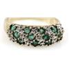 Image 2 : LADIES YELLOW GOLD EMERALD RING LOT OF 3