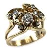 Image 1 : LADIES 14K YELLOW GOLD 3/4 CTW DIAMOND RING