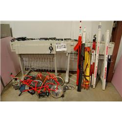 BATTERY CHARGER, BARCODE SCANNER, TRIBACH, SURVEYING SYSTEM, PLO