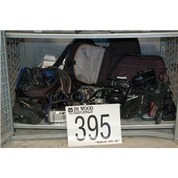 CAMERAS, VCR, BINOCULARS