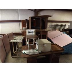 MISC DESKS, TABLES, PLAN FILE