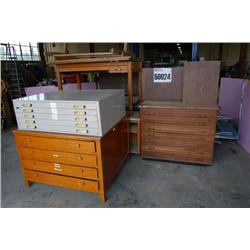 CABINETS (STORAGE AND FILE), CHALKBOARD