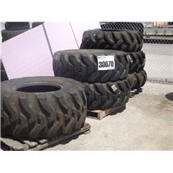 TIRES (SEE SIZES BELOW)