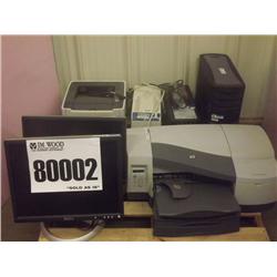 CPU, MONITORS, PRINTERS, UPS