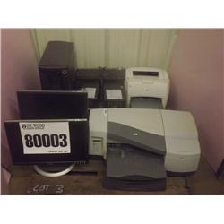 CPU, MONITORS, PRINTERS, UPS