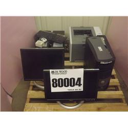 CPU, MONITORS, PRINTERS, UPS