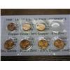 Image 1 : 1982 LINCOLN CENT 7 VARIETIES SET (UNC)