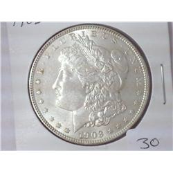 1903 MORGAN SILVER DOLLAR (UNC)