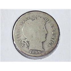 1899-O BARBER DIME