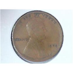 1909-VDB LINCOLN CENT (VERY FINE)