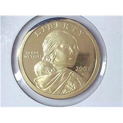 2001-S SACAGAWEA DOLLAR (GEM PROOF)
