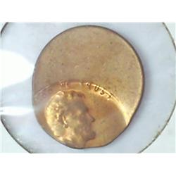 ERROR OFF CENTER LINCOLN CENT