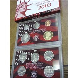 2003 US SILVER PROOF SET