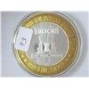 Image 2 : HILTON CASINO $10 SILVER TOKEN (UNC)