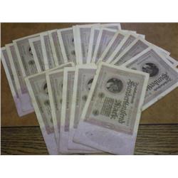 20-1923 GERMAN 100,000 MARK INFLATION NOTES