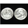 Image 2 : 2-1961 WASHINGTON SILVER QUARTERS (GEM PROOF)