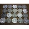Image 2 : ROLL OF 20 ASSORTED WALKING LIBERTY HALF DOLLARS
