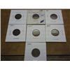 Image 1 : 7-ASSORTED 1880'S INDIAN HEAD CENTS
