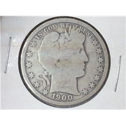 1900-O BARBER HALF DOLLAR