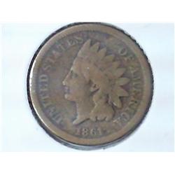 1861 INDIAN HEAD CENT