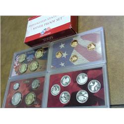 2009 US SILVER PROOF SET 18 PIECES