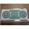 Image 2 : SOUTH CAROLINA $20 OBSOLETE CURRENCY (GEM CU)