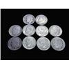 Image 1 : 10 ASSORTED ROOSEVELT DIMES SILVER