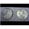 Image 2 : 1922 & 23 PEACE SILVER DOLLARS (UNC)