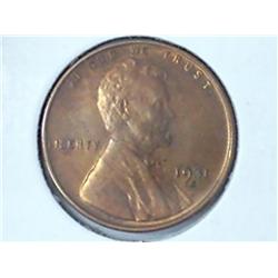 1931-S LINCOLN CENT (UNC) (KEY DATE)