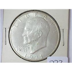 1971-S IKE SILVER DOLLAR