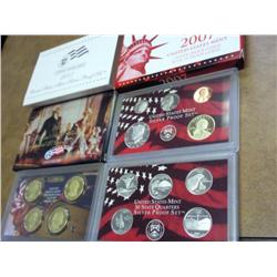 2007 US SILVER PROOF SET 14 PIECE