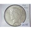 Image 1 : 1934-D PEACE SILVER DOLLAR DOUBLE DIE OBV. (EF)