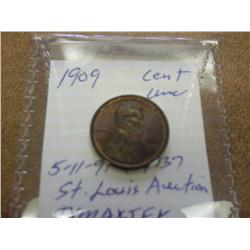 1909 LINCOLN CENT (UNC)
