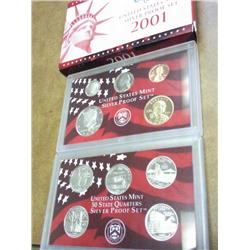 2001 US SILVER PROOF SET BETTER DATE