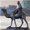 Image 1 : Excellent Camel & Rider Bronze Sculpture After L. Car