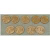 Image 1 : 9 Diff Date Sacagawea Dollar Coins Gem UNC 2000-2010